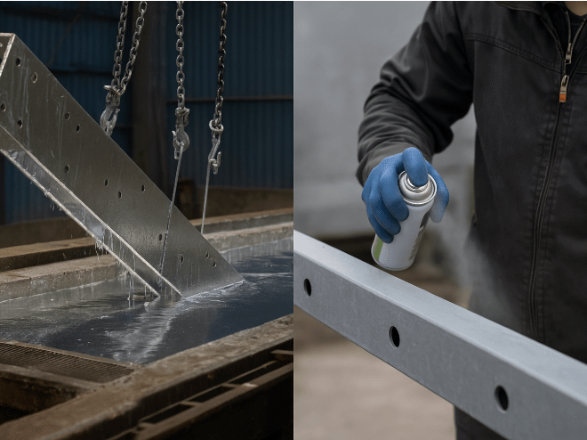 Galvanisation à chaud ou à froid : quelle solution choisir ?