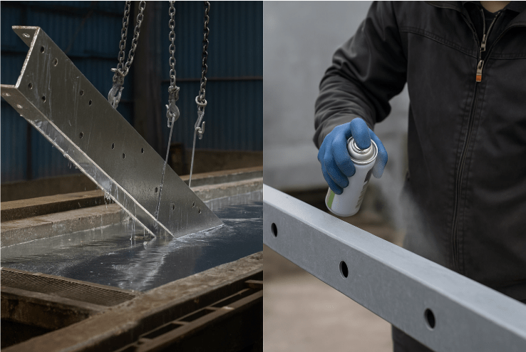 Galvanisation à chaud ou à froid : quelle solution choisir ?