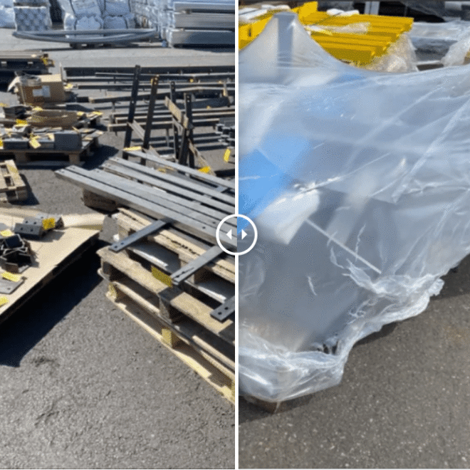 Galvanisation et thermolaquage : réalisation pour un chantier à Paris