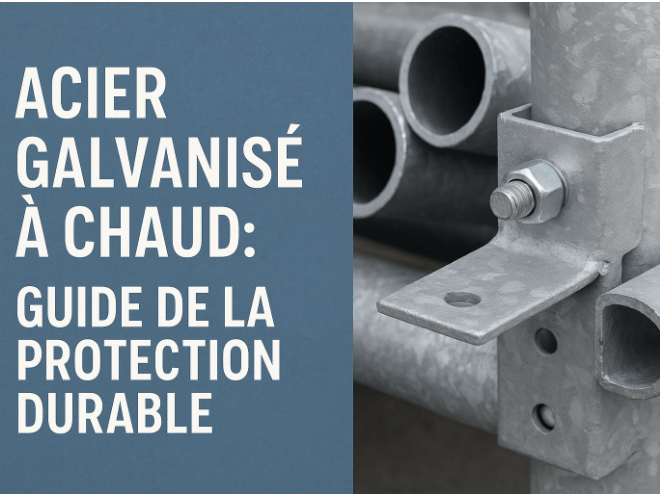 Acier galvanisé à chaud : guide de la protection durable