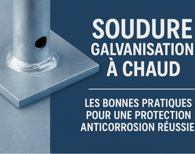 Soudure galvanisation à chaud : bonnes pratiques pour une protection réussie